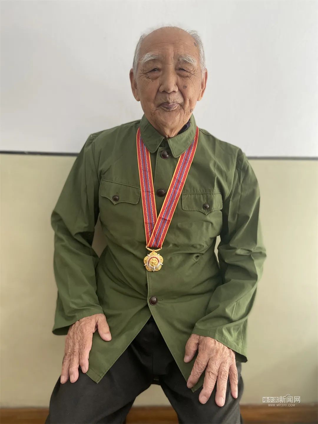 抗美援朝老战士杨永生跨过鸭绿江我就没准备活着回来