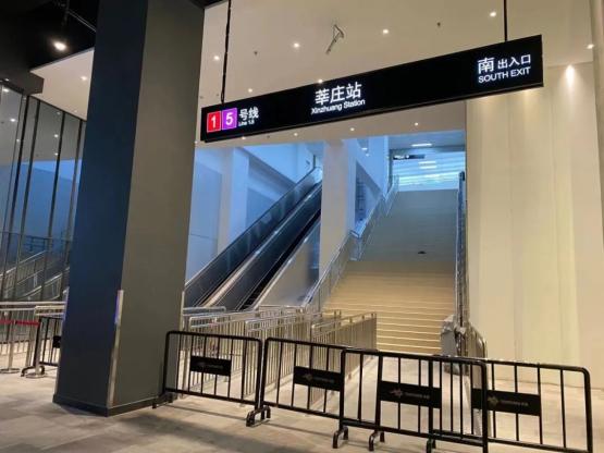 莘庄地铁站将有新变化10月29日试启用新建南出入口