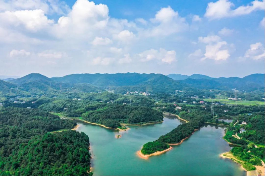 长沙高新区牌楼坝水库,龙王港发源地(石兰夫 摄)