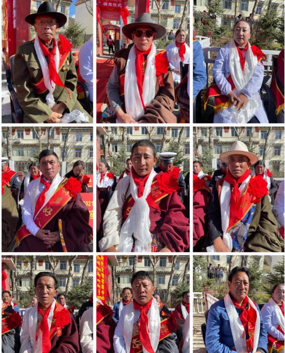 (歇武镇)土丁田求(拉布乡);昂文尼玛,土登才仁(政法系统2人),巴桑旦周