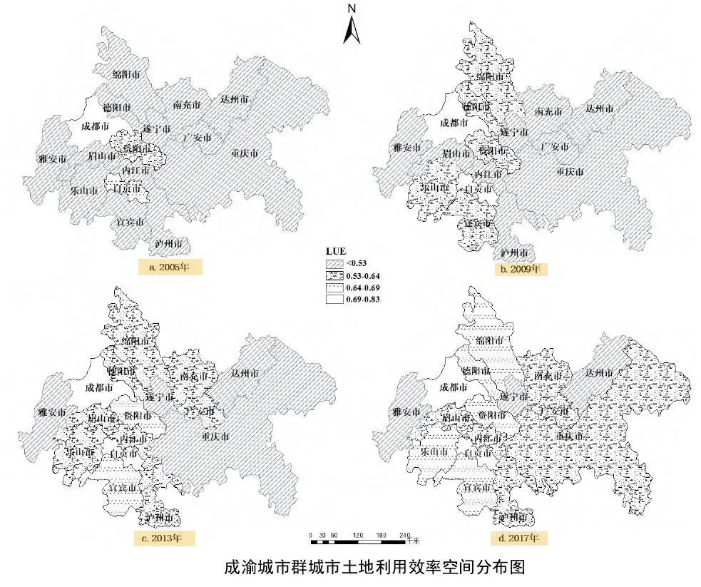 土地利用效率的損失與行政區劃的