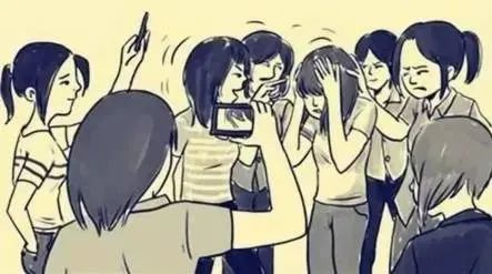 语言欺凌:当众嘲笑,辱骂以及给别人取侮辱性绰号等,是不容易察觉的