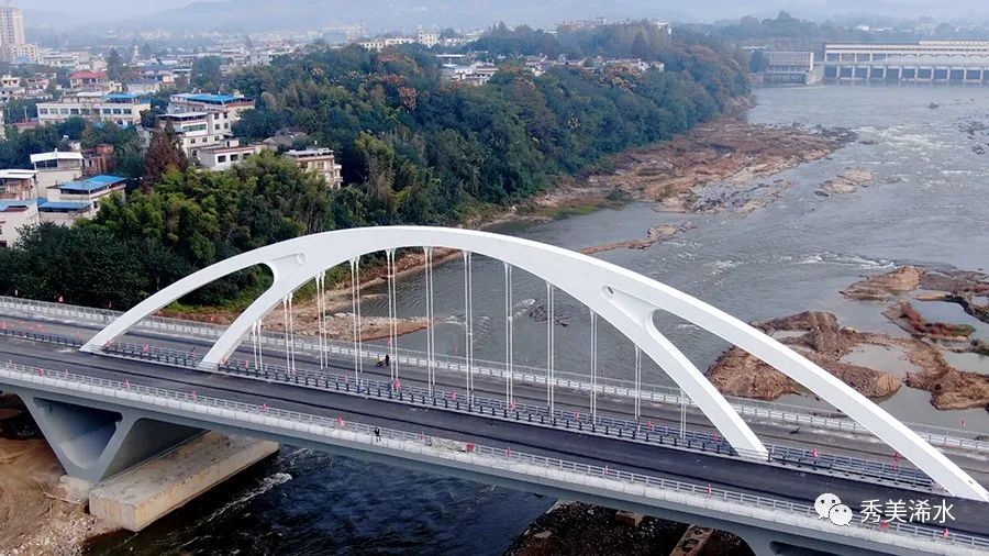 浠水六桥暨一河两岸主要新建道路今日正式通车