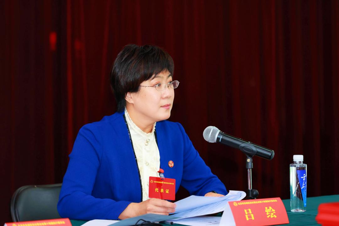 召开第十四届执行委员会第一次全体会议,区委组织部常务副部长王昕,区