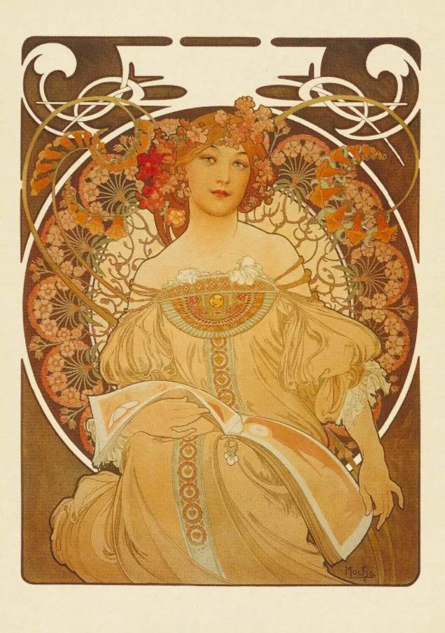 生命之爱在尘世显现 | 穆夏