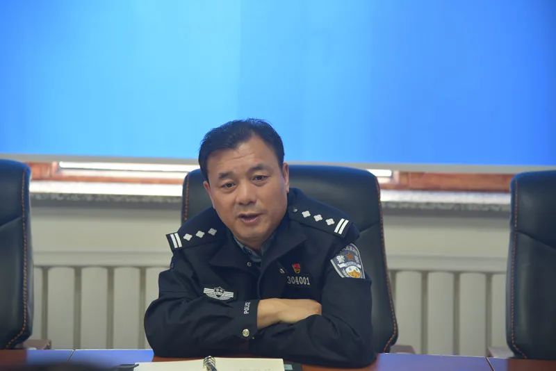 副县长公安局长肖涤海组织召开梨树县交通乱象整治工作会
