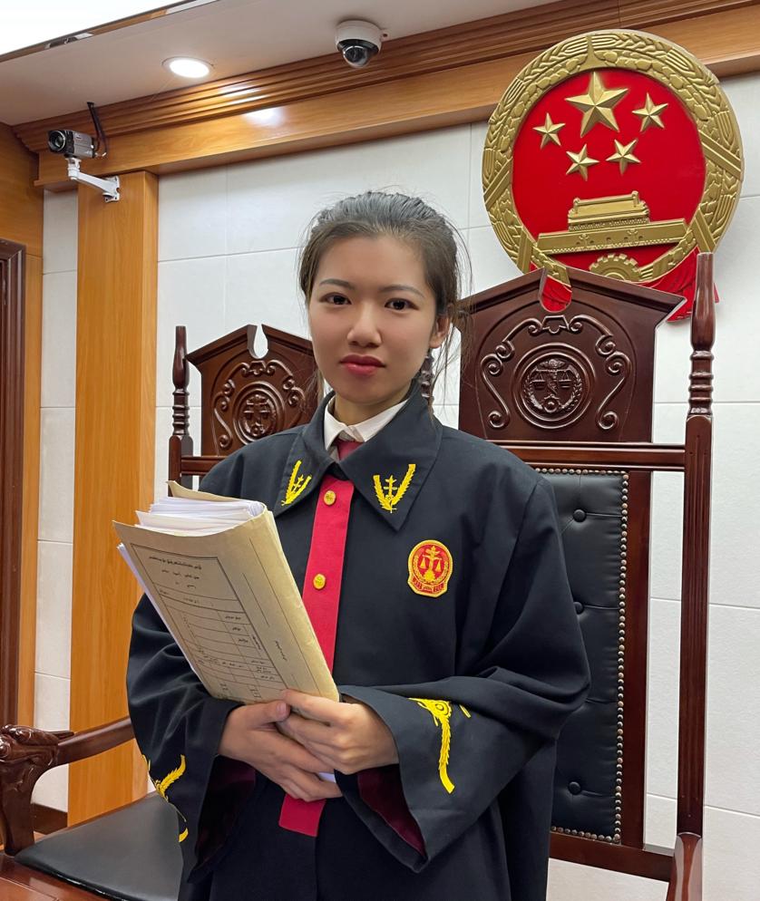 这一代责任90后法官葛思彤的原则