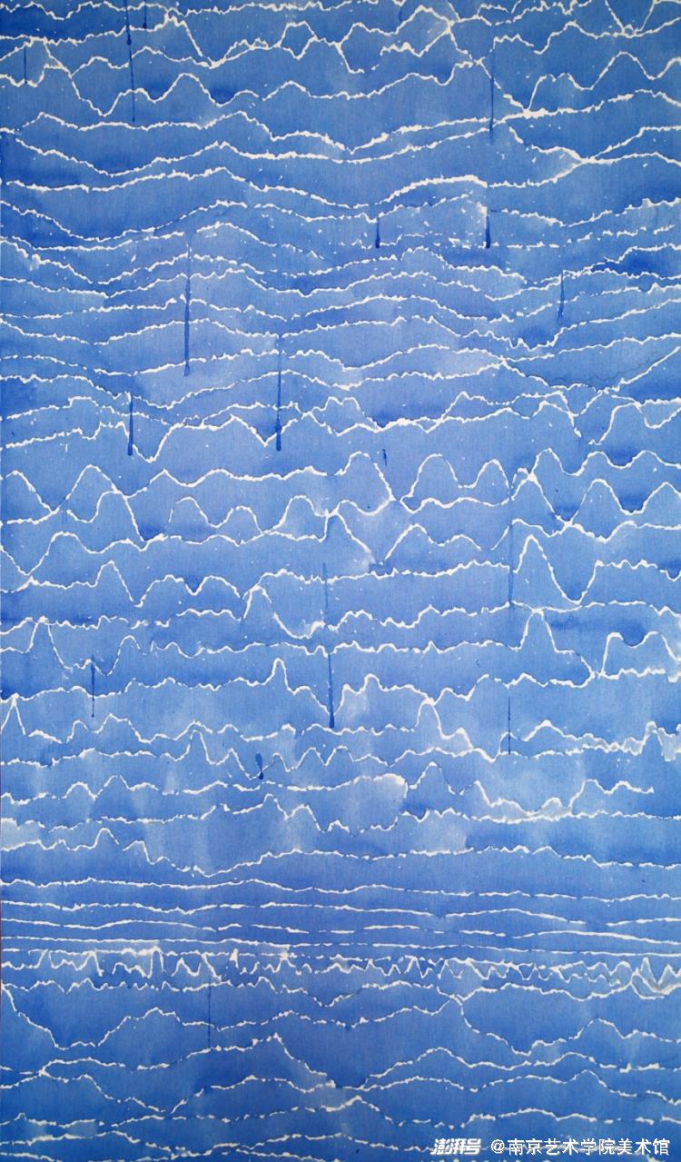 韩锋《蝴蝶》&nbsp;280×60cm&nbsp; 布面油画