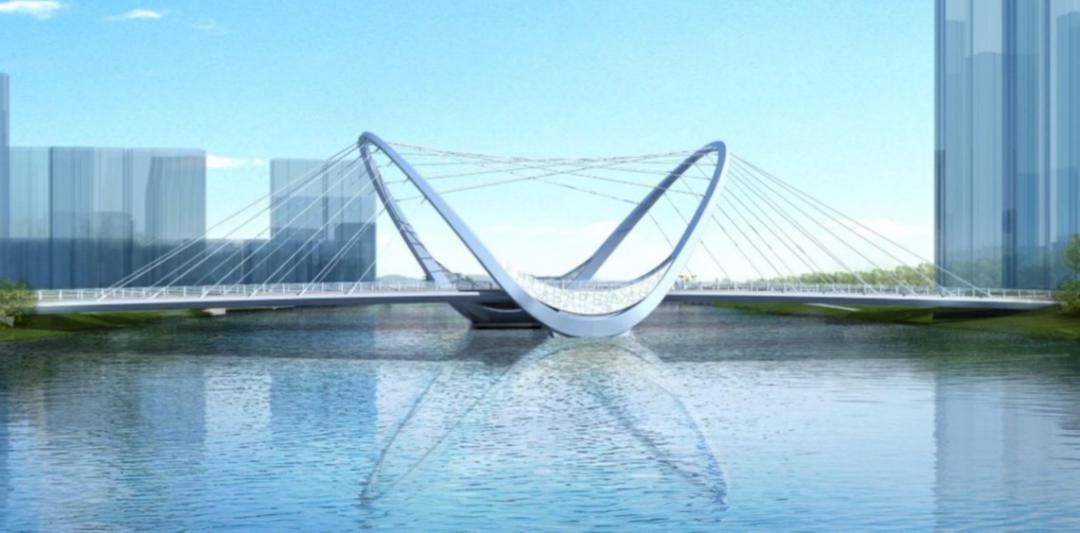 慈溪又一新地标!新城河开发大道桥启动建设,快看效果图