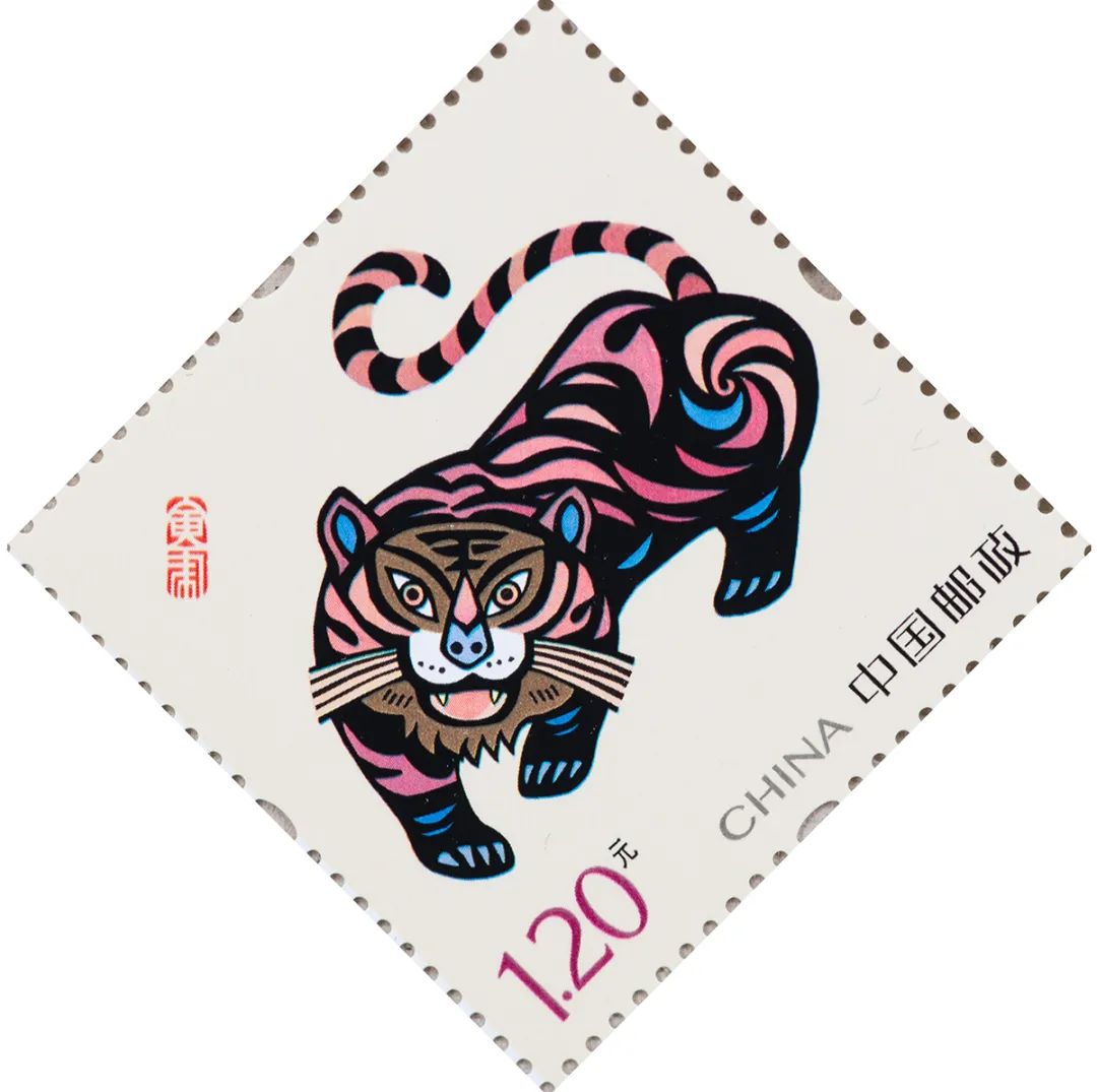 定于2021年10月27日发行《壬寅大吉》《五福临门》贺年专用邮票2枚