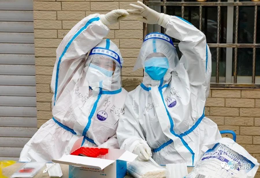 疫情防控古浪在行动一袭天使白守护一片艳阳天