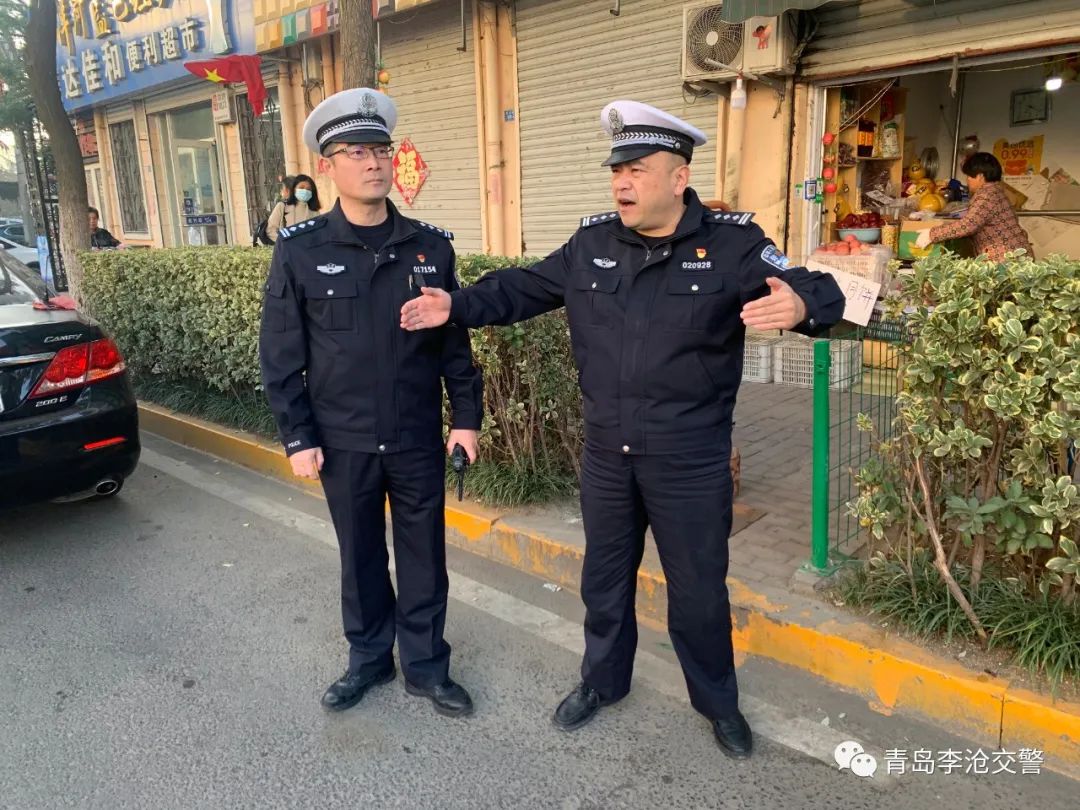 李沧交警创城工作进行时