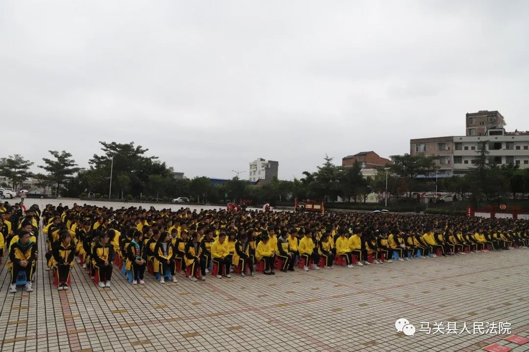 我为群众办实事切莫贪小利远离电信诈骗陷阱马关法院到马关县第一中学