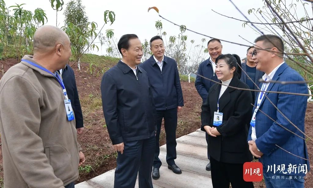 《规划纲要》发布后,省委书记彭清华来到达州,广安调研