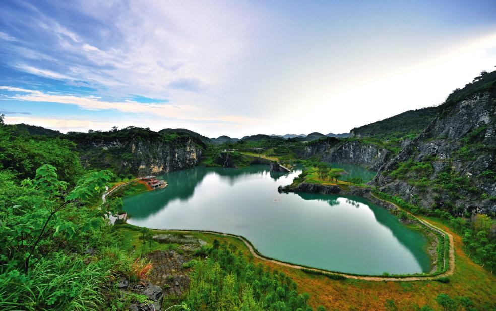 铜锣山景区图片