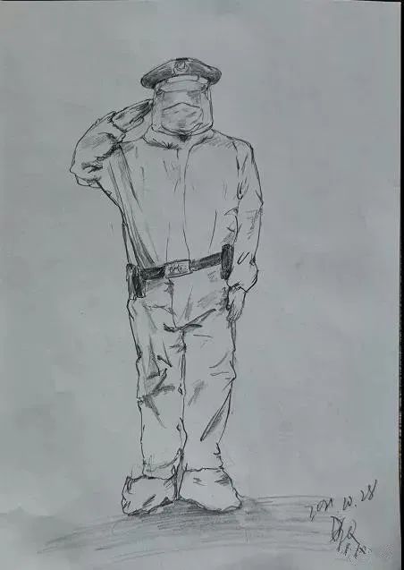 新警出征没想到第一身战服竟是防护服