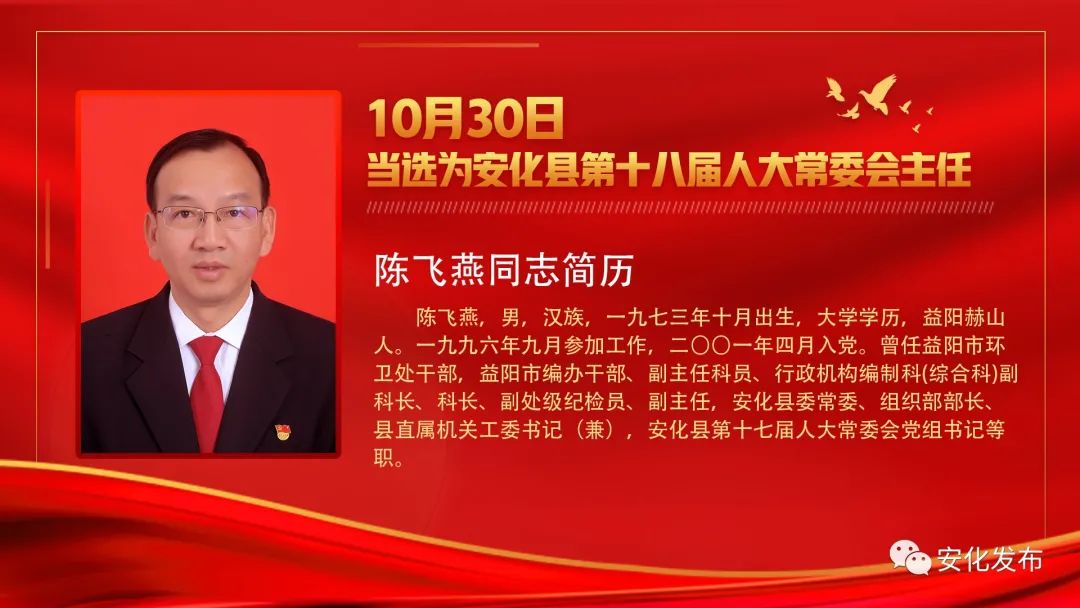 安化县第十八届人民代表大会第一次会议公告第1号