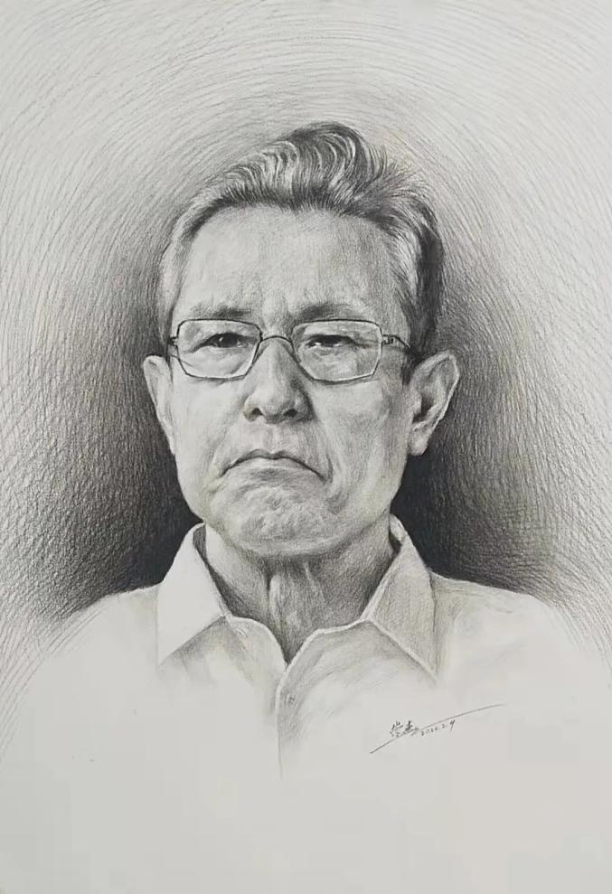 医生素描画像简单疫情图片