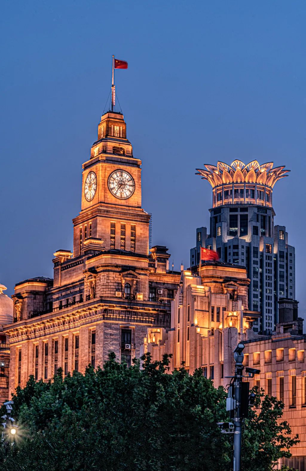 上海钟楼照片图片