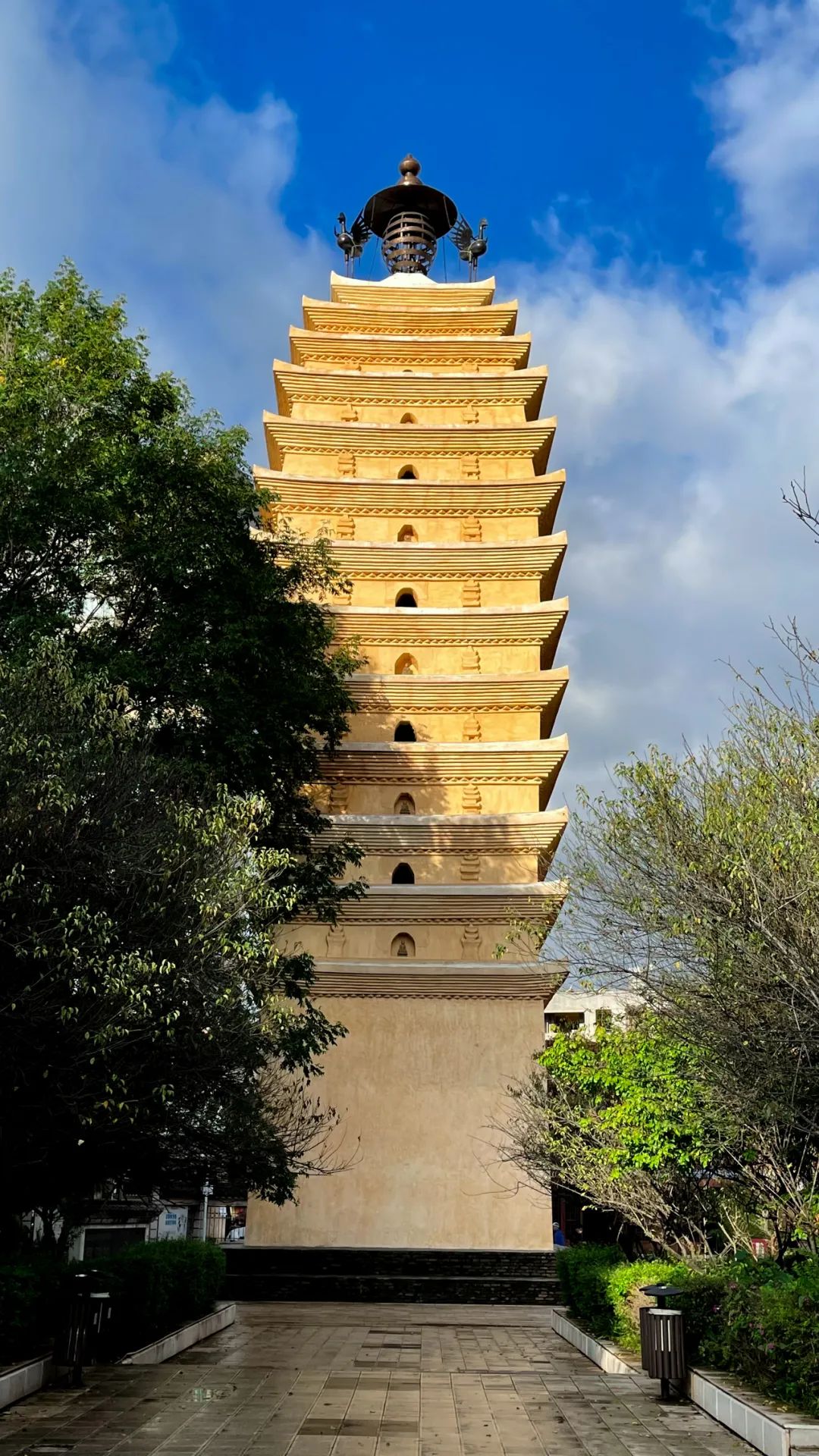 (惠光寺塔——西寺塔 摄影 杨林)昆明生命起源万物栖息理想王国生态