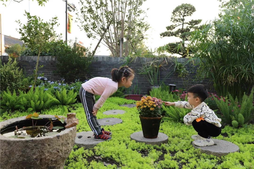 通过"小手拉大手"亲子共同扮靓美丽庭院系列活动,提升创建积极性,组织