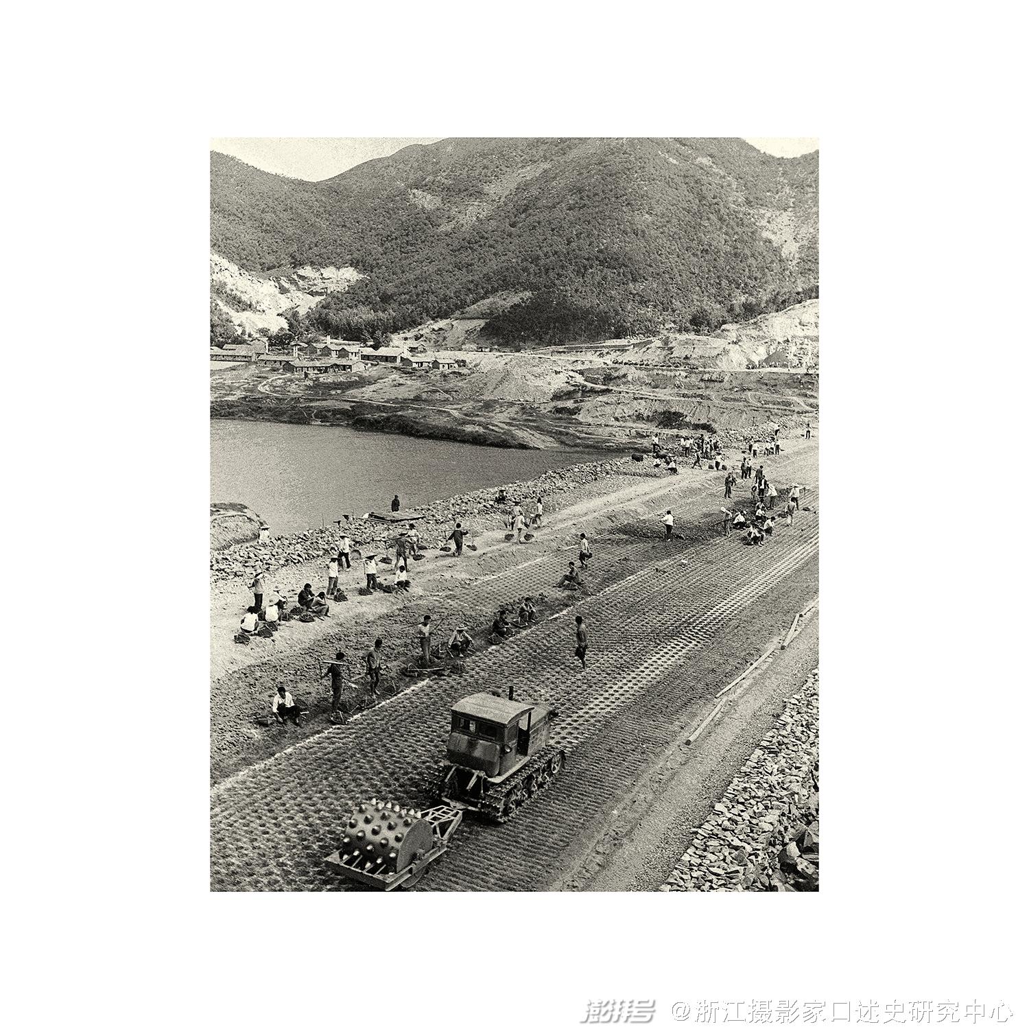 兴建虹桥水库,1970年代动工兴建舟山最大的虹桥水库.