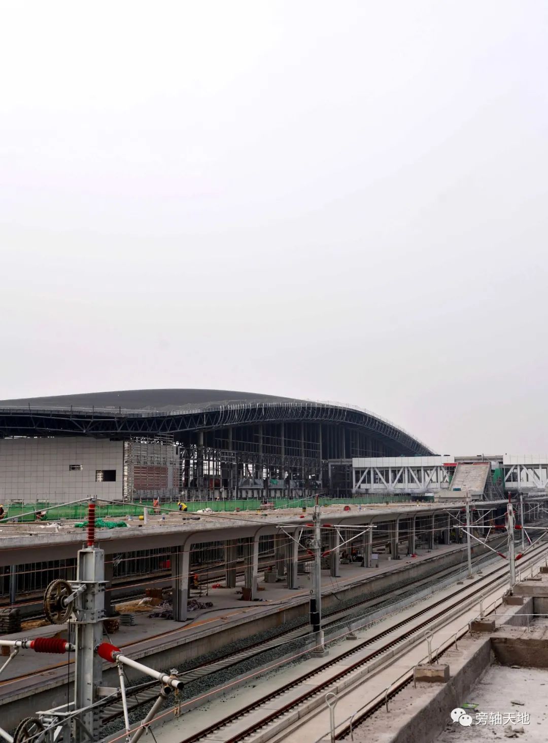 高清大图来了郑济高铁濮阳东站实拍