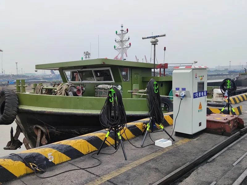 办实事丨用电量同比增长162% 泰州海事解决岸电使用