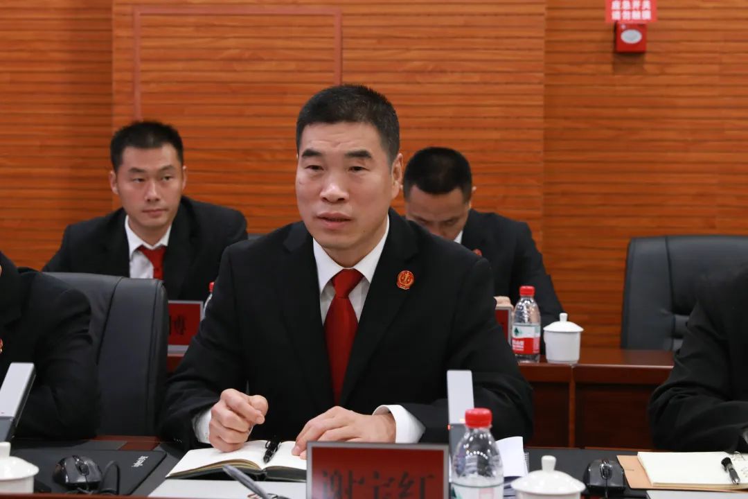 市一中法院副院长张国庆到合川法院调研人民法庭工作