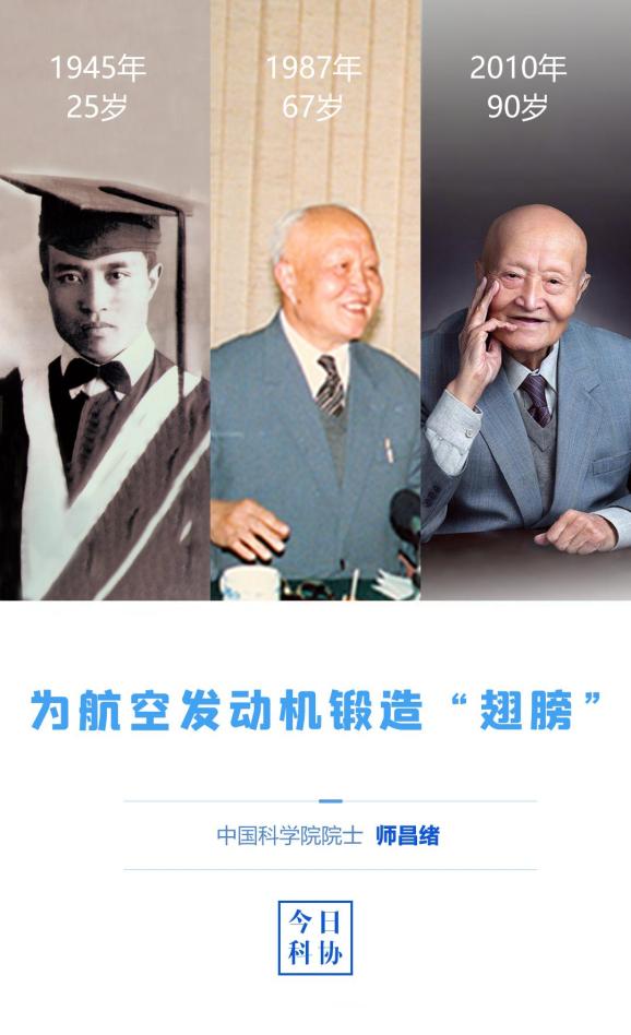 图说科学家故事丨师昌绪:为航空发动机锻造"翅膀"