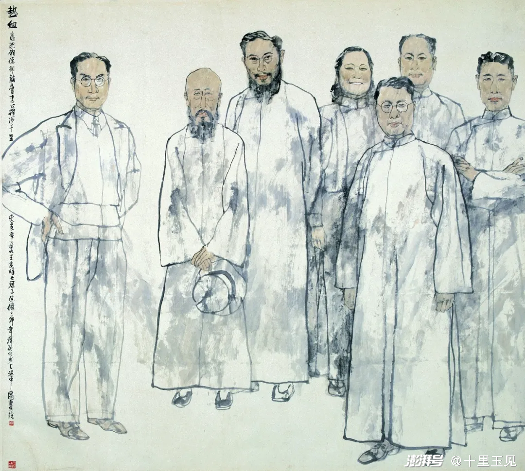 画不惊人死不休国家一级画师韩硕提笔飘然落笔生辉