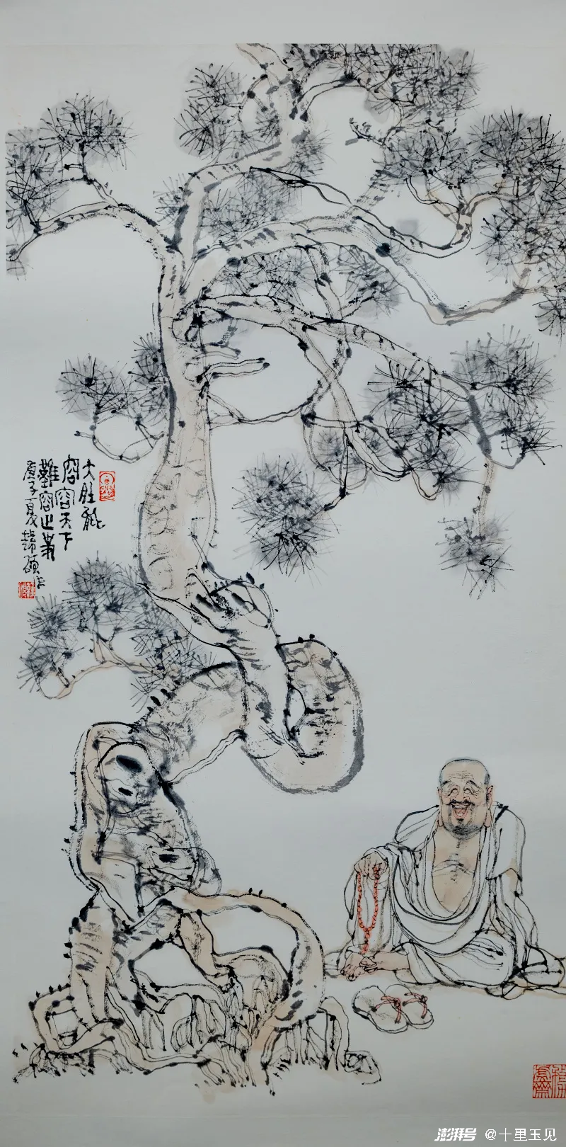 画不惊人死不休,国家一级画师韩硕提笔飘然,落笔生辉