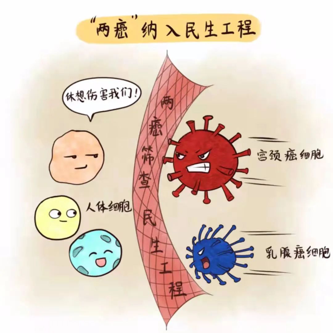 【"两癌"报道】漫画科普