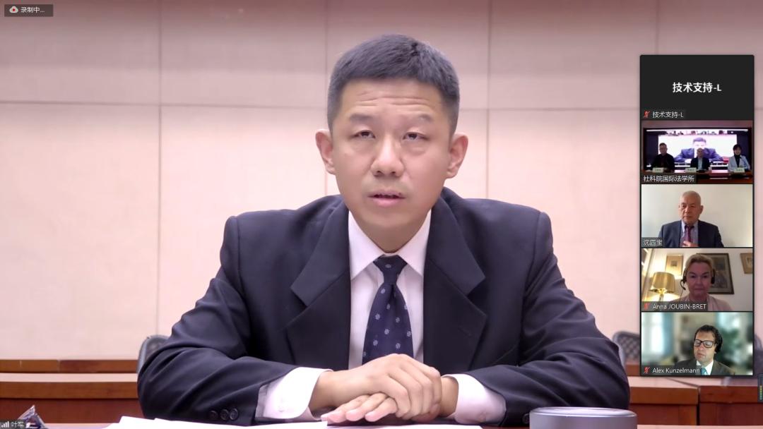 中华人民共和国商务部条法司二级巡视员叶军致开幕词时指出,发展数字