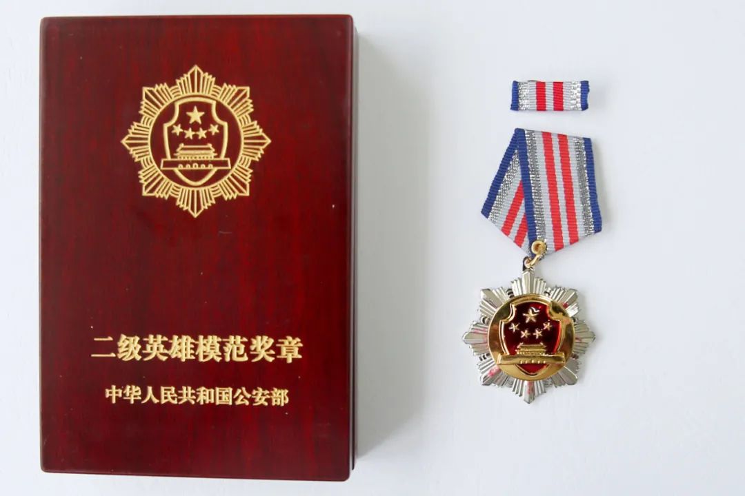 向英雄致敬公安部追授杨金良二级英模称号