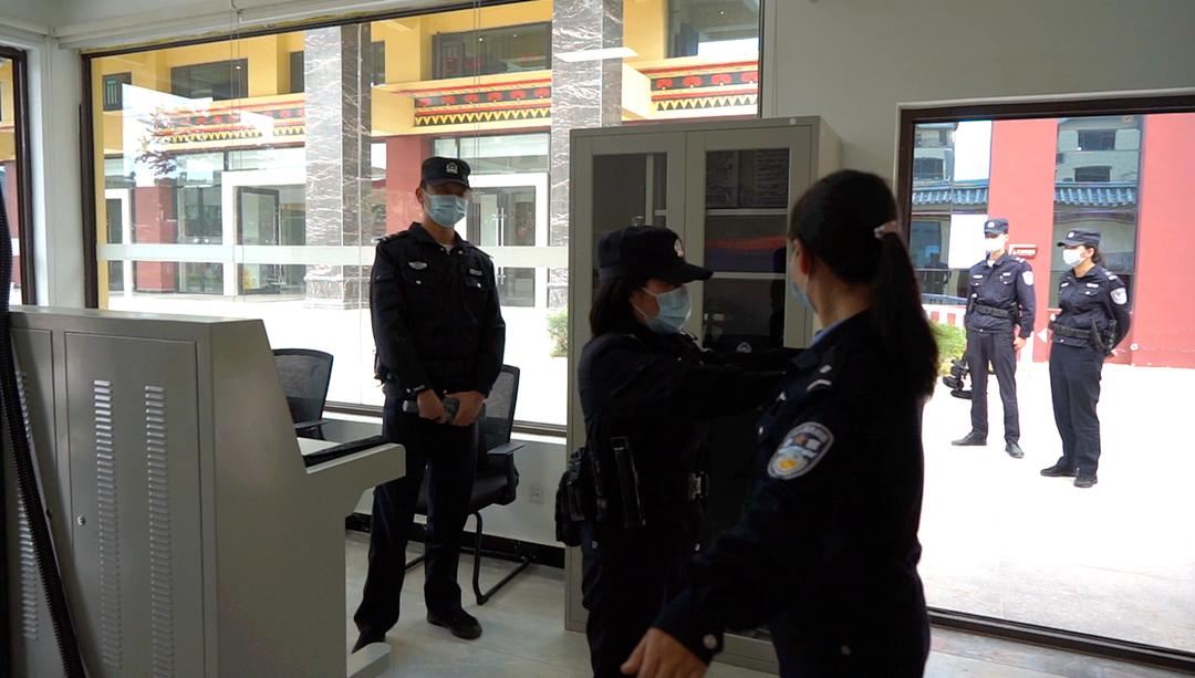 漾濞县人民法院司法警察大队顺利通过 "实战化训练"考核验收