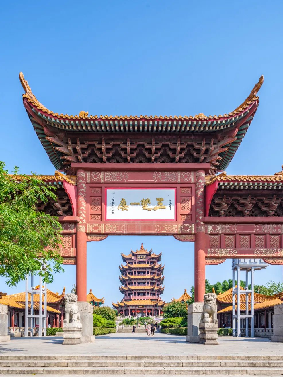 信物百年 | 这份手绘设计图,重现千年黄鹤楼!