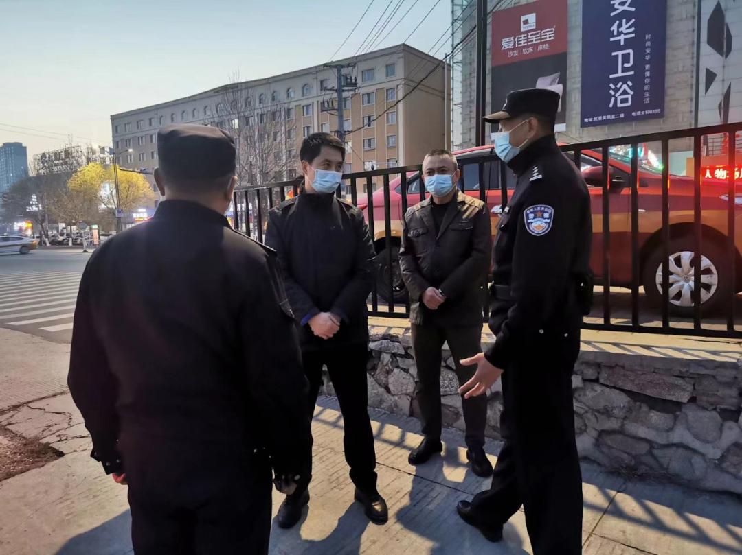 陈伟宏同志深入基层督导检查疫情防控和安保维稳工作