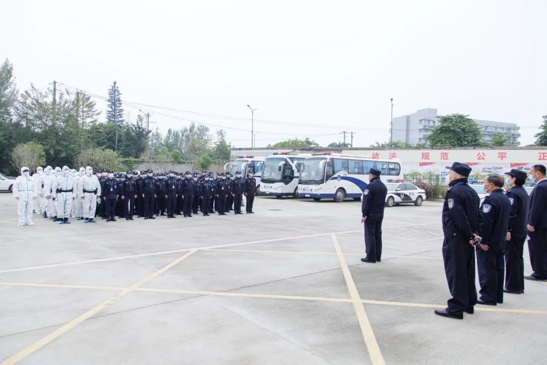 成都未管所开展疫情防控应急演练