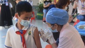 海南省3岁-11岁人群累计接种率超八成