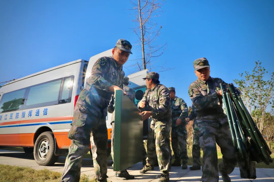 震撼这场人民防空实战化演习在我区举行