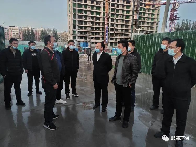 邯郸市生态环境局到鸡泽县调研指导大气污染综合治理工作