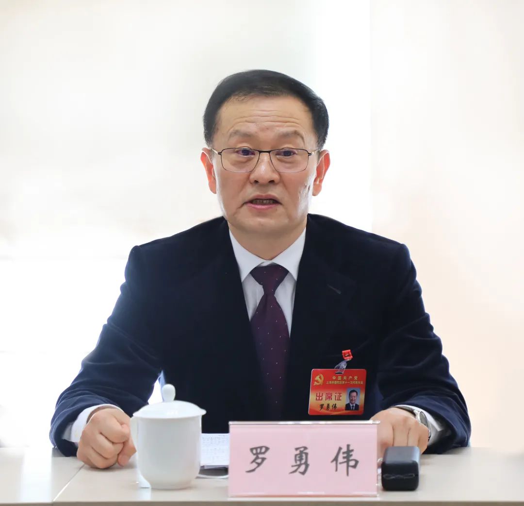 罗勇伟代表《报告》体现了守正笃实,久久为功的战略定力,面对新冠肺炎