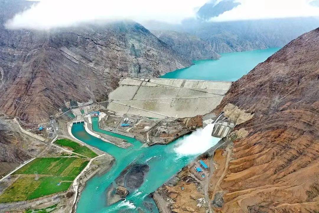叶尔羌河水利工程图片