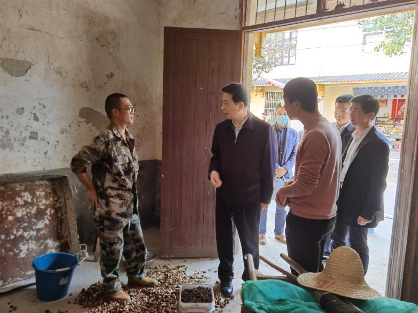 在虹桥村人居环境品质一条街,多功能服务中心,张远一行边走,边听,边看