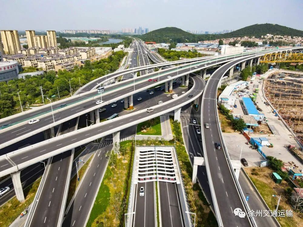 徐州大学路高架快速路图片