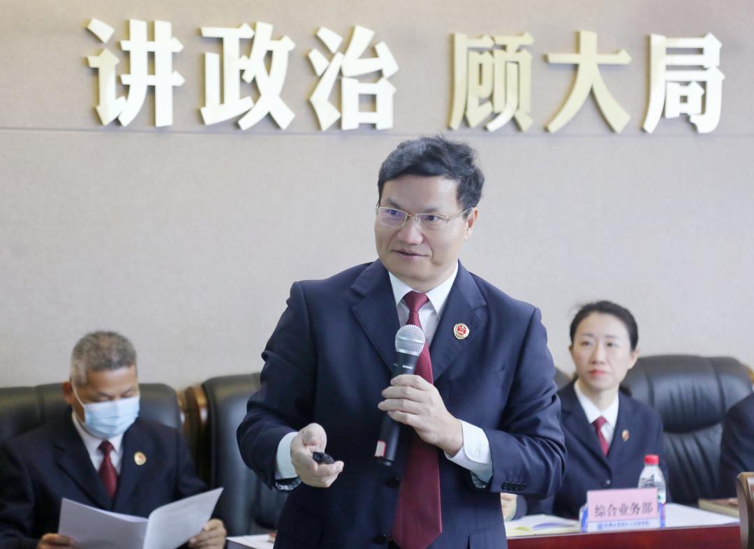 区委副书记政法委书记孙仲勇寄望龙岗检察院再创辉煌