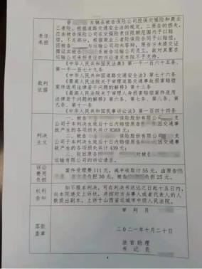 表格式判決書讓司法公正一目瞭然