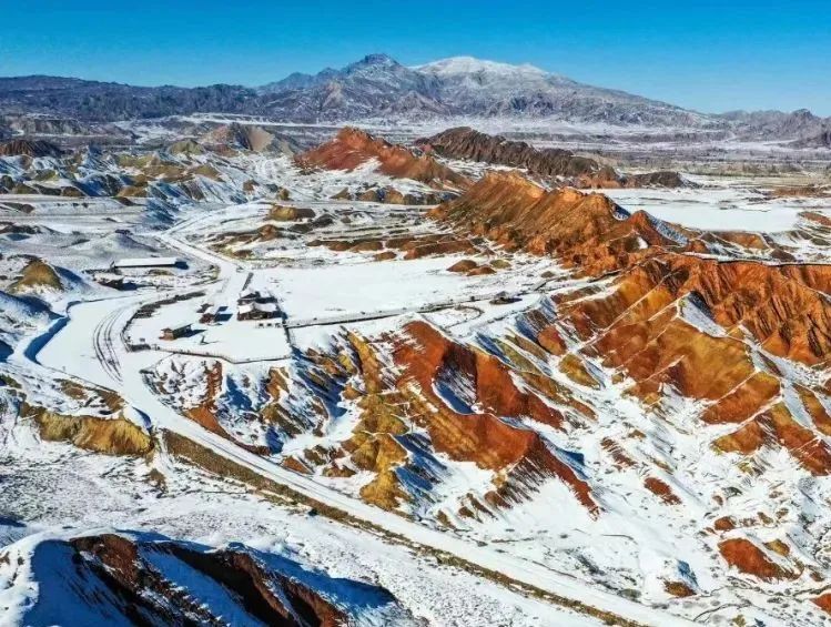 张掖冬季旅游景点大全图片