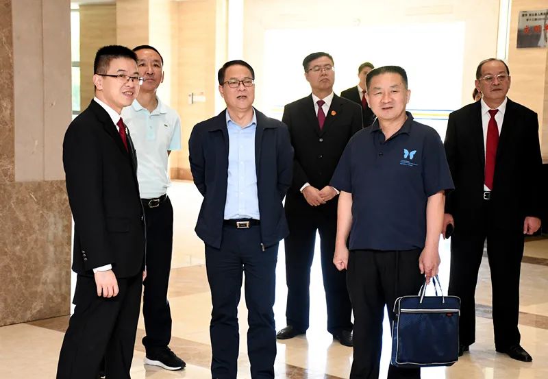 漳州中院党组书记代院长吴元祥到东山法院调研指导工作